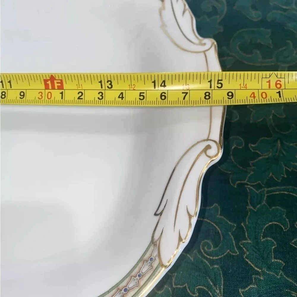 RARE 14” Treasures SERVING PLATTER PAUL MULLER SELB BAVARIA GERMANY‎